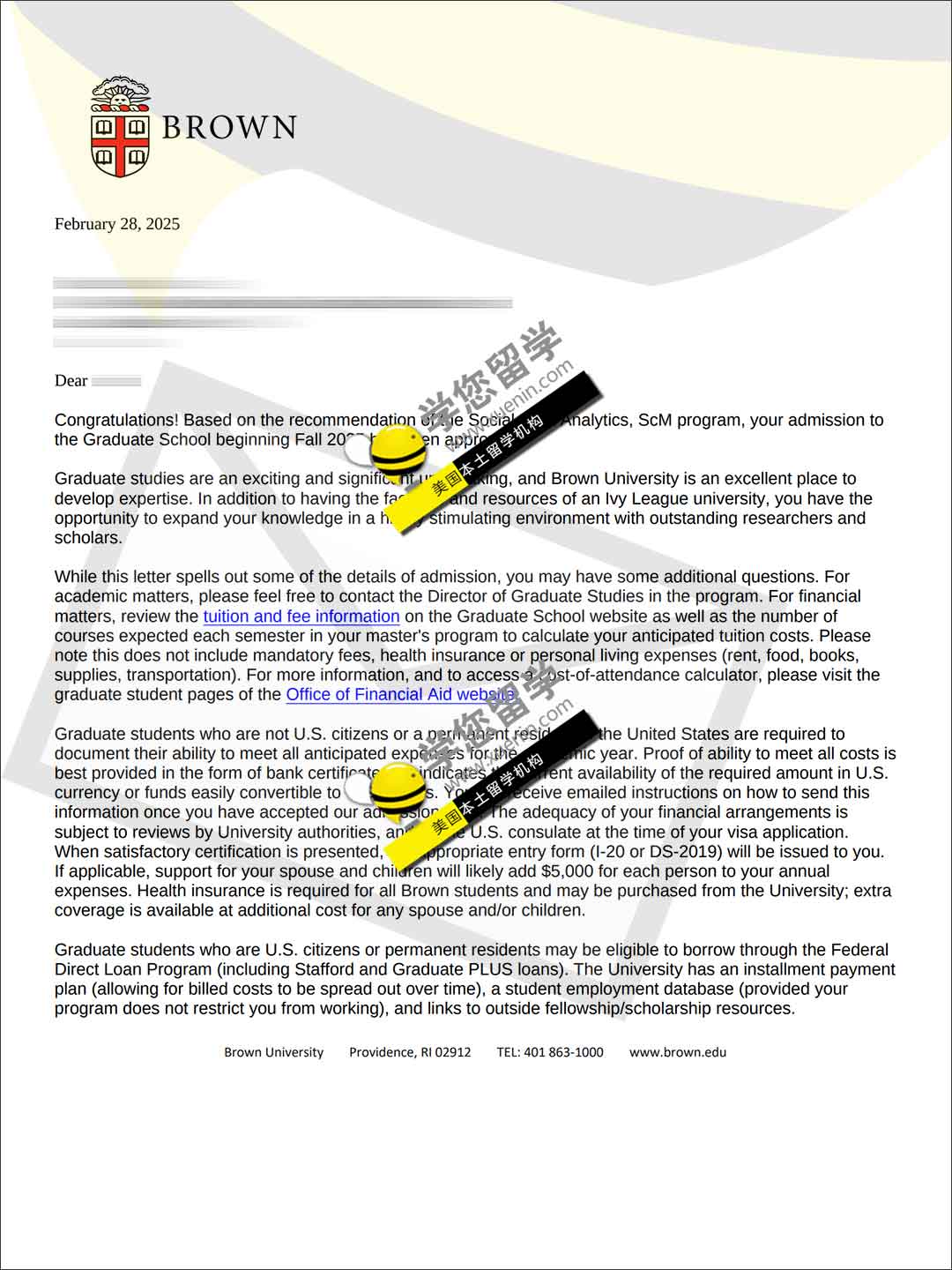 2025fall_再添布朗大学 社会学Offer一枚！“申请记忆”！