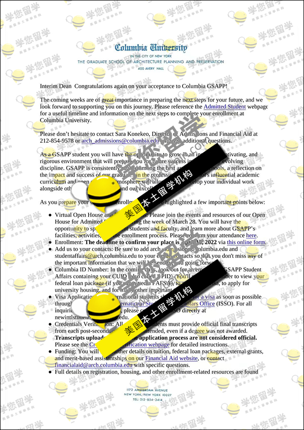 Columbia-建筑学来了！收获_哥伦比亚大学AD录取